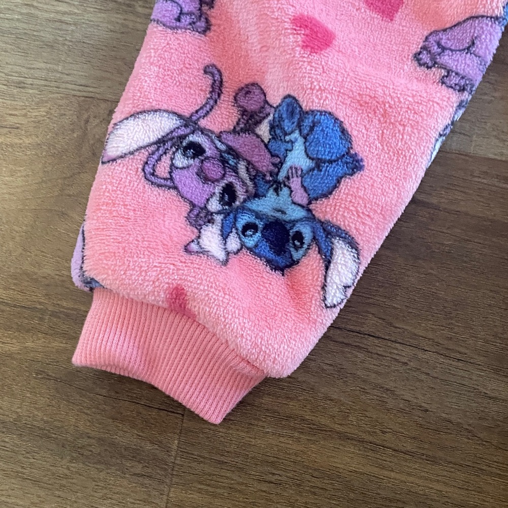 Disney Baby Stitch 2PC Fleece Outfit 18M NWT Pink Lounge Set - Picture 8 of 10